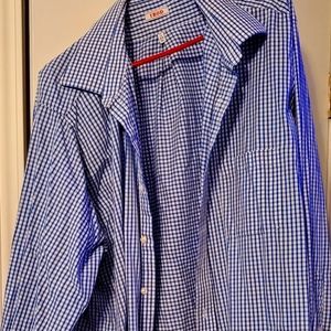 Men's big and tall button up